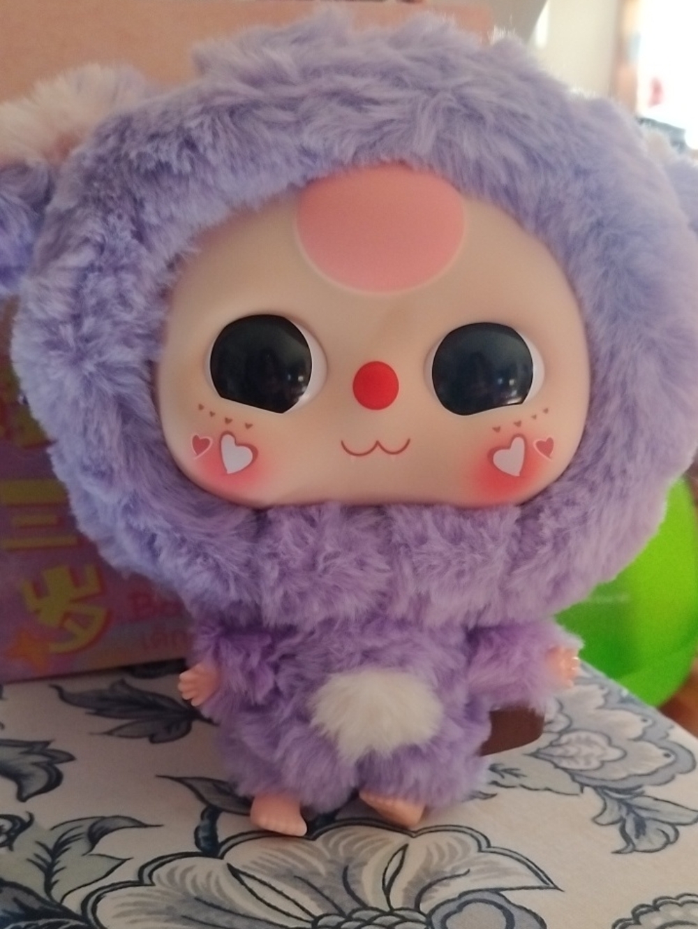 Baby Three Big Head Baby Zipper Bag